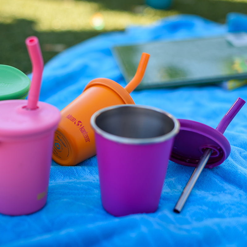 Klean Kanteen 10 oz Kid's Cup with Straw Lid