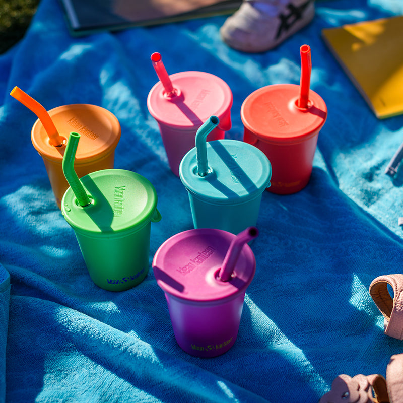 Klean Kanteen 10 oz Kid's Cup with Straw Lid