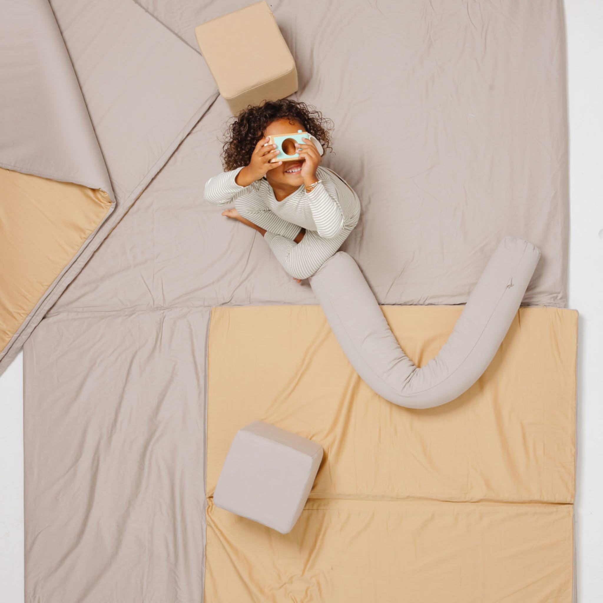 Toki Mats Cloud + Sandcastle Organic Cotton Mat