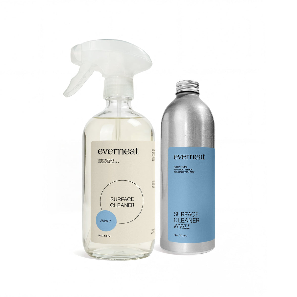 Everneat Surface Cleaner & Refill - Glass Set