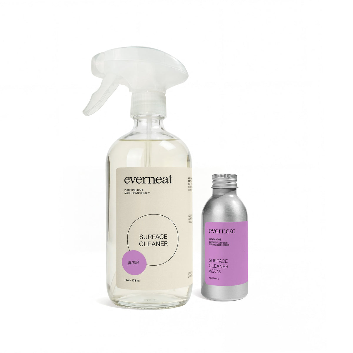 Everneat Surface Cleaner & Refill - Glass Set