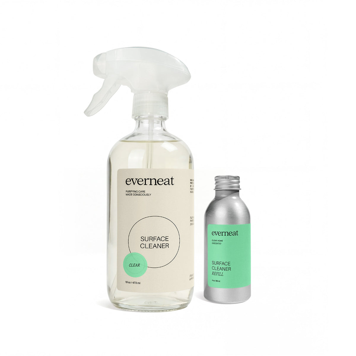 Everneat Surface Cleaner & Refill - Glass Set