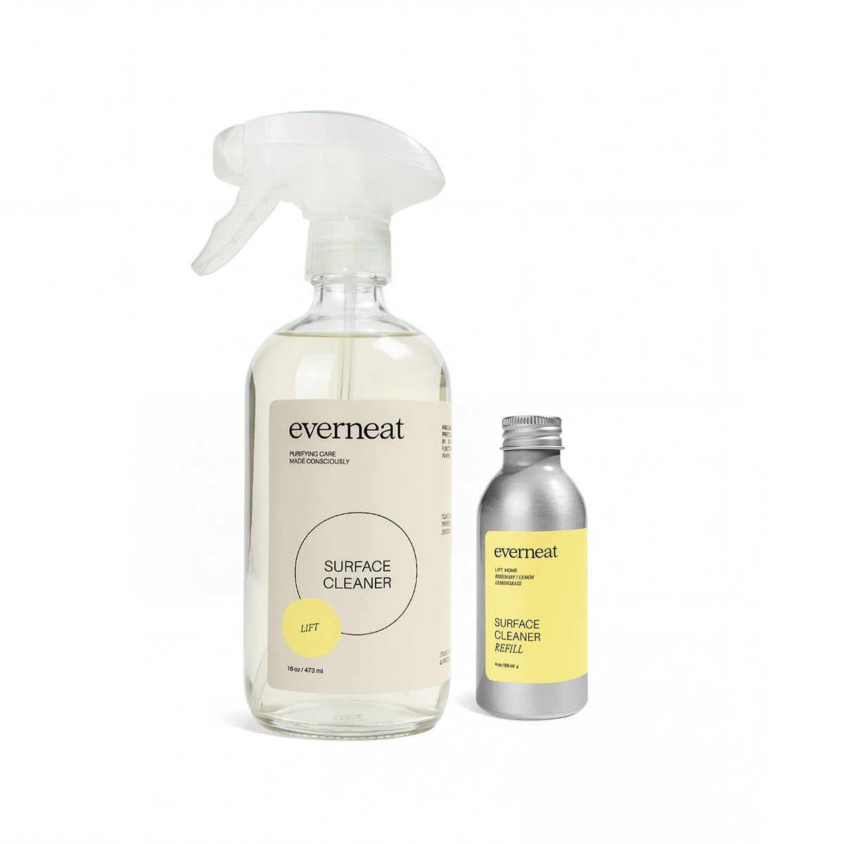 Everneat Surface Cleaner & Refill - Glass Set