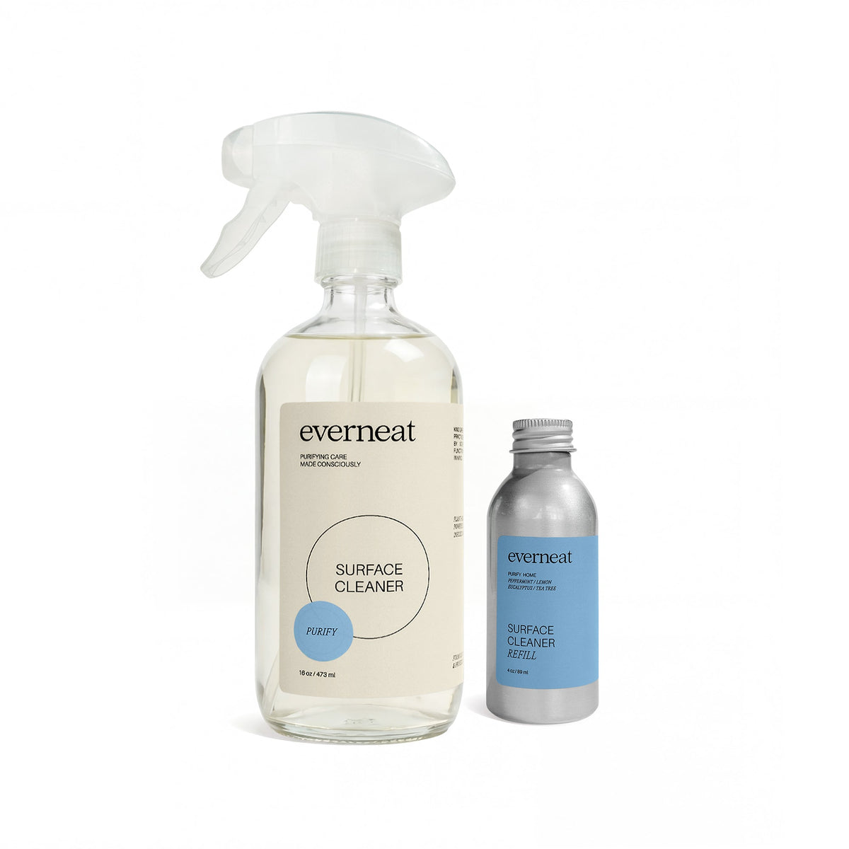 Everneat Surface Cleaner & Refill - Glass Set