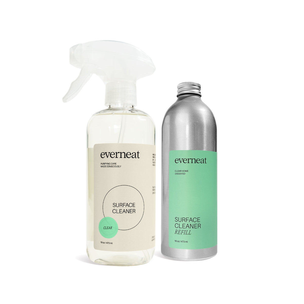 Everneat Surface Cleaner & Refill - Plastic Set