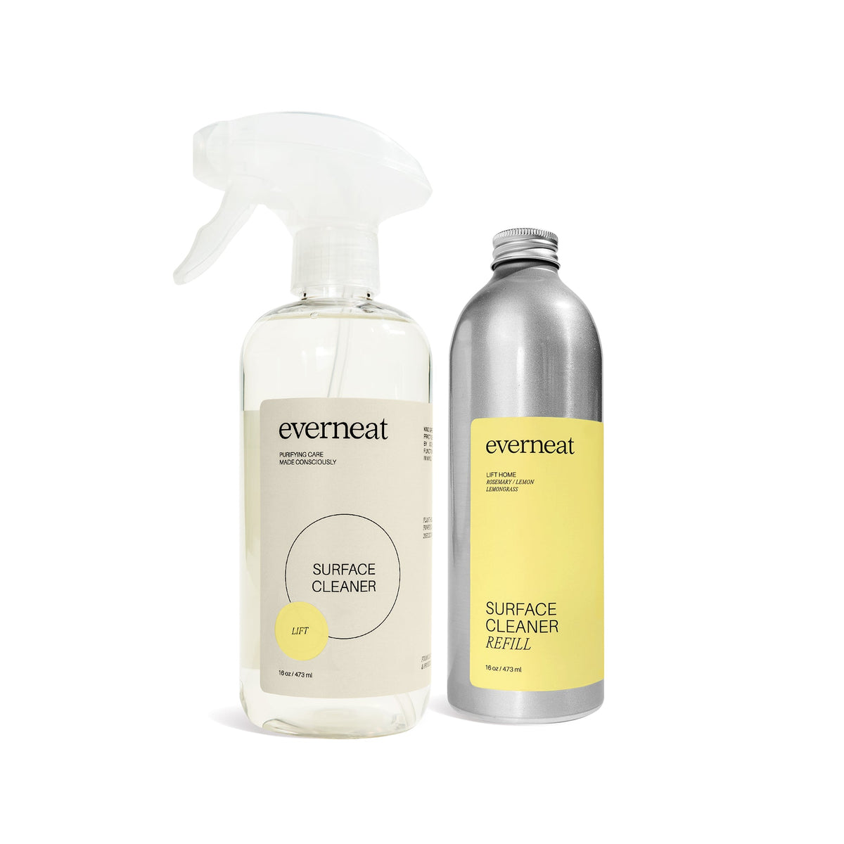 Everneat Surface Cleaner & Refill - Plastic Set