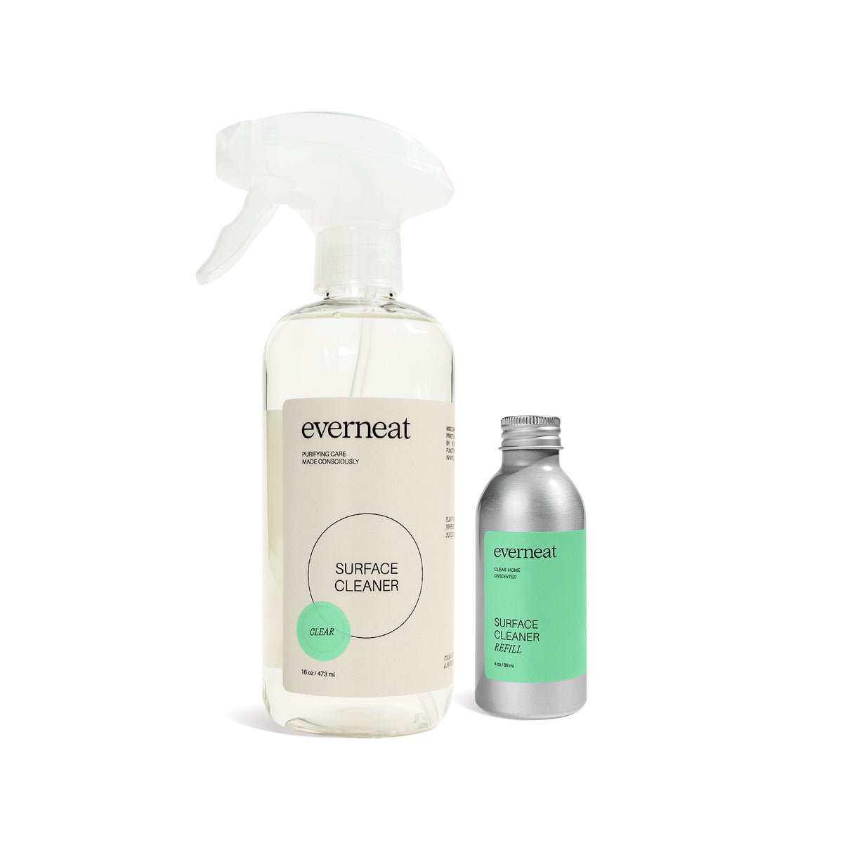 Everneat Surface Cleaner & Refill - Plastic Set