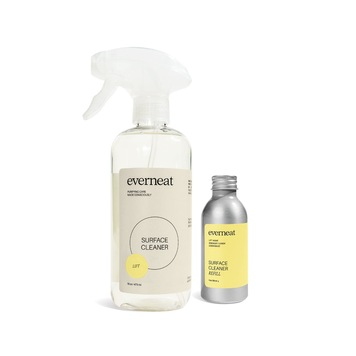 Everneat Surface Cleaner & Refill - Plastic Set