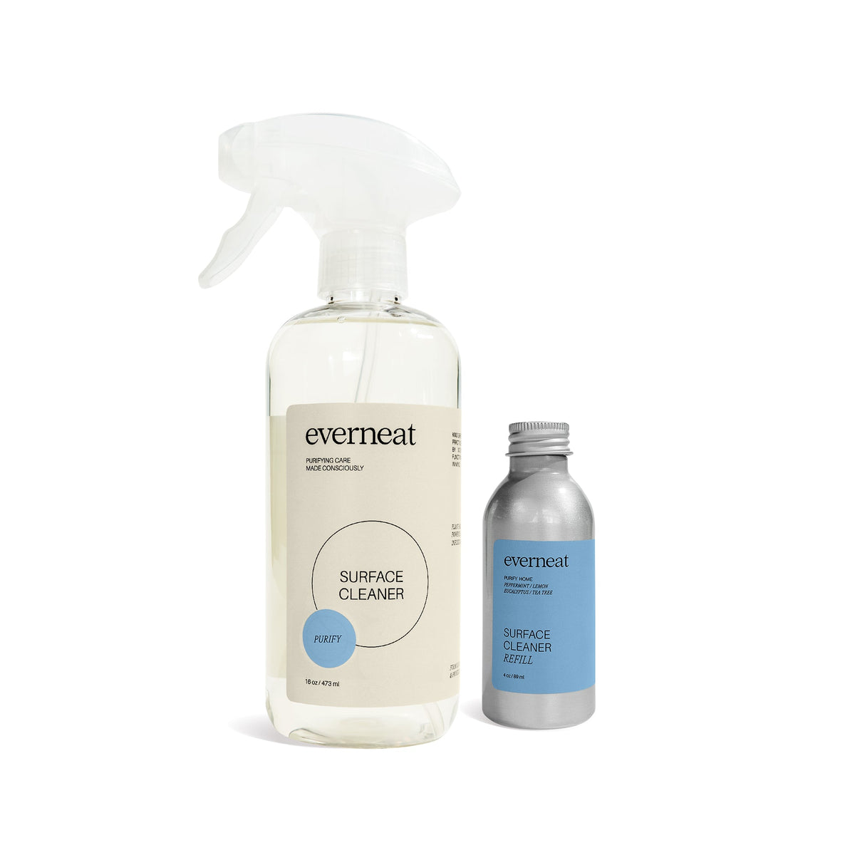 Everneat Surface Cleaner & Refill - Plastic Set
