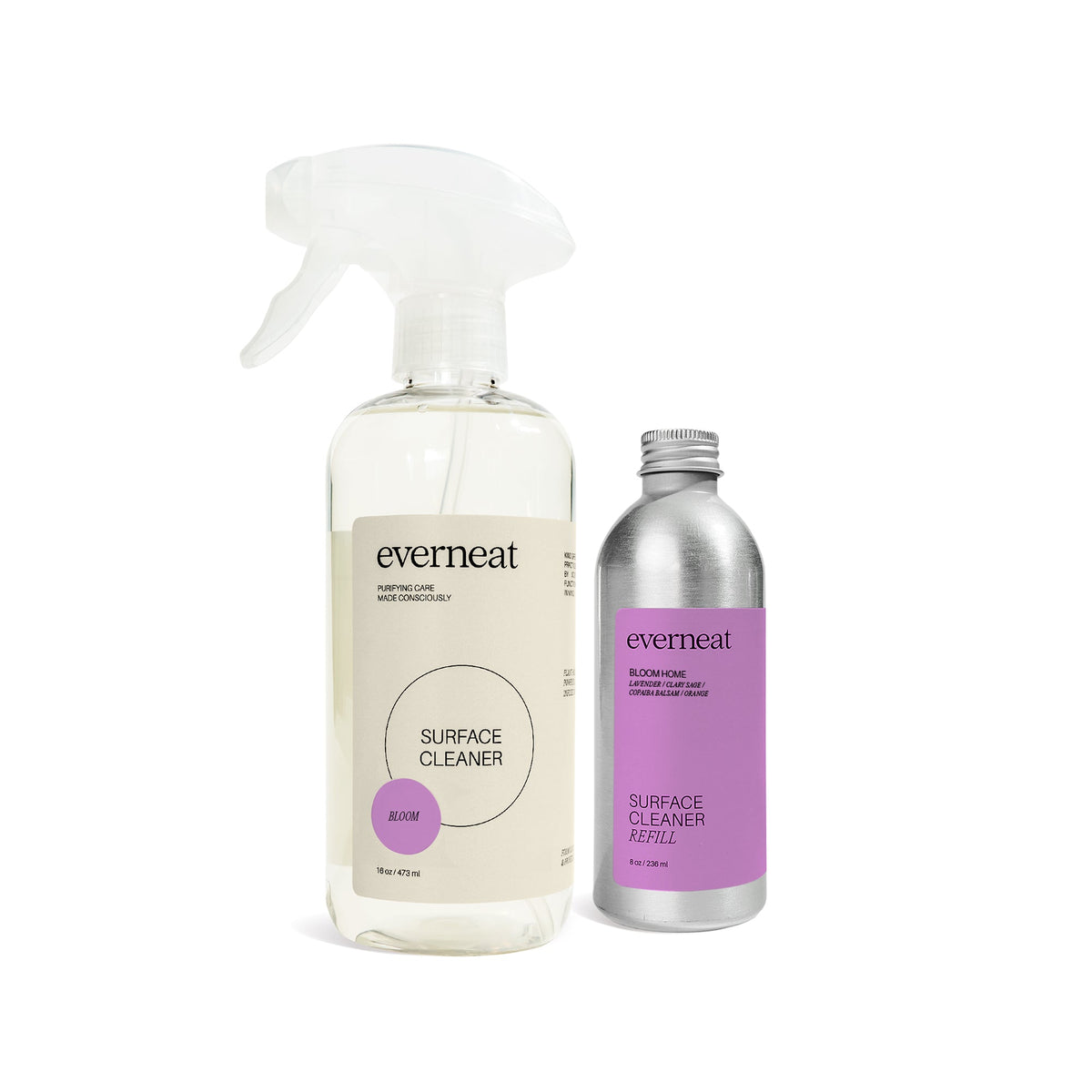 Everneat Surface Cleaner & Refill - Plastic Set