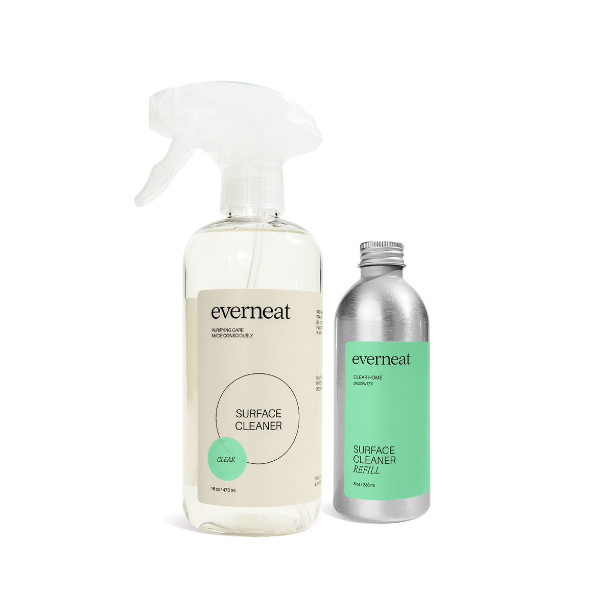 Everneat Surface Cleaner & Refill - Plastic Set