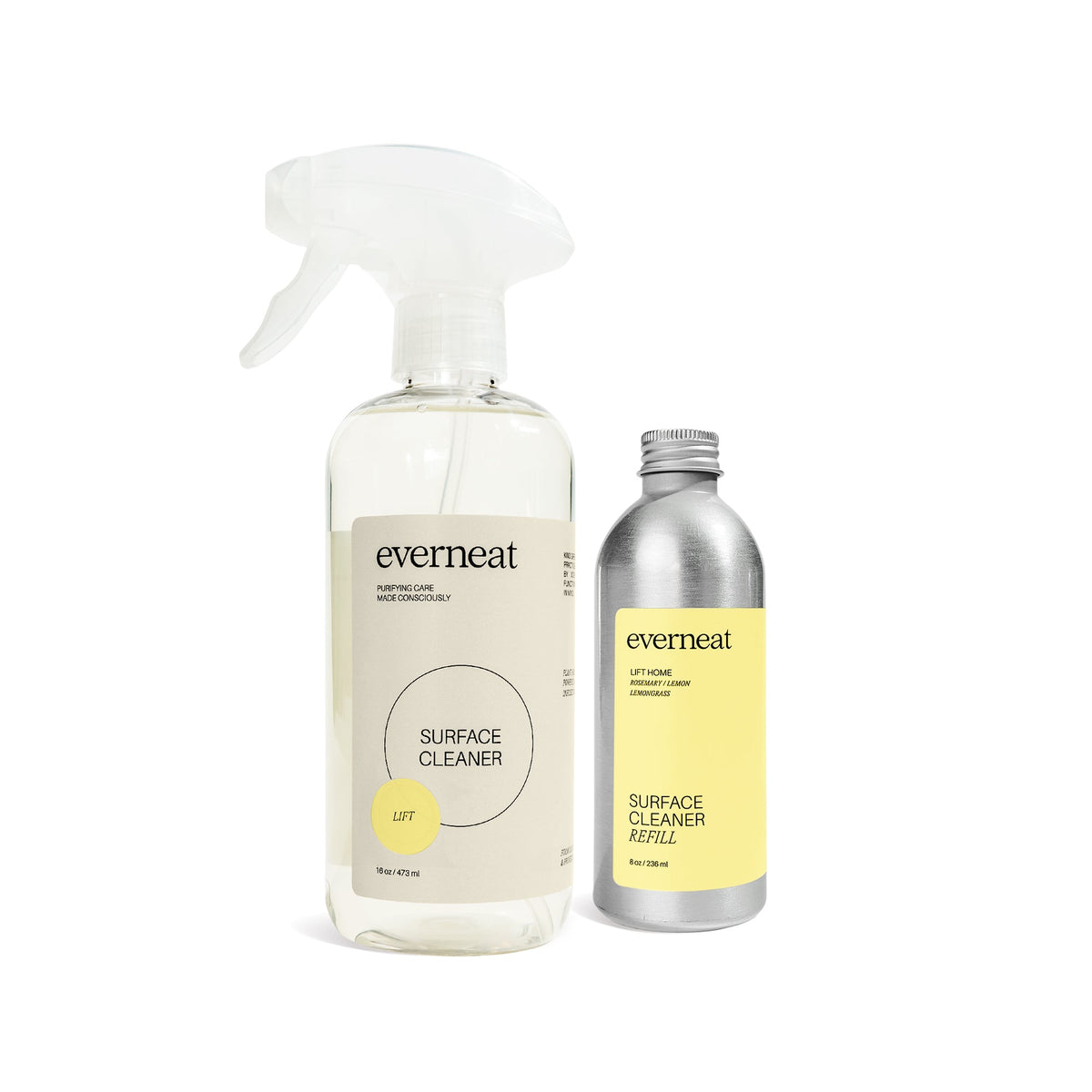 Everneat Surface Cleaner & Refill - Plastic Set