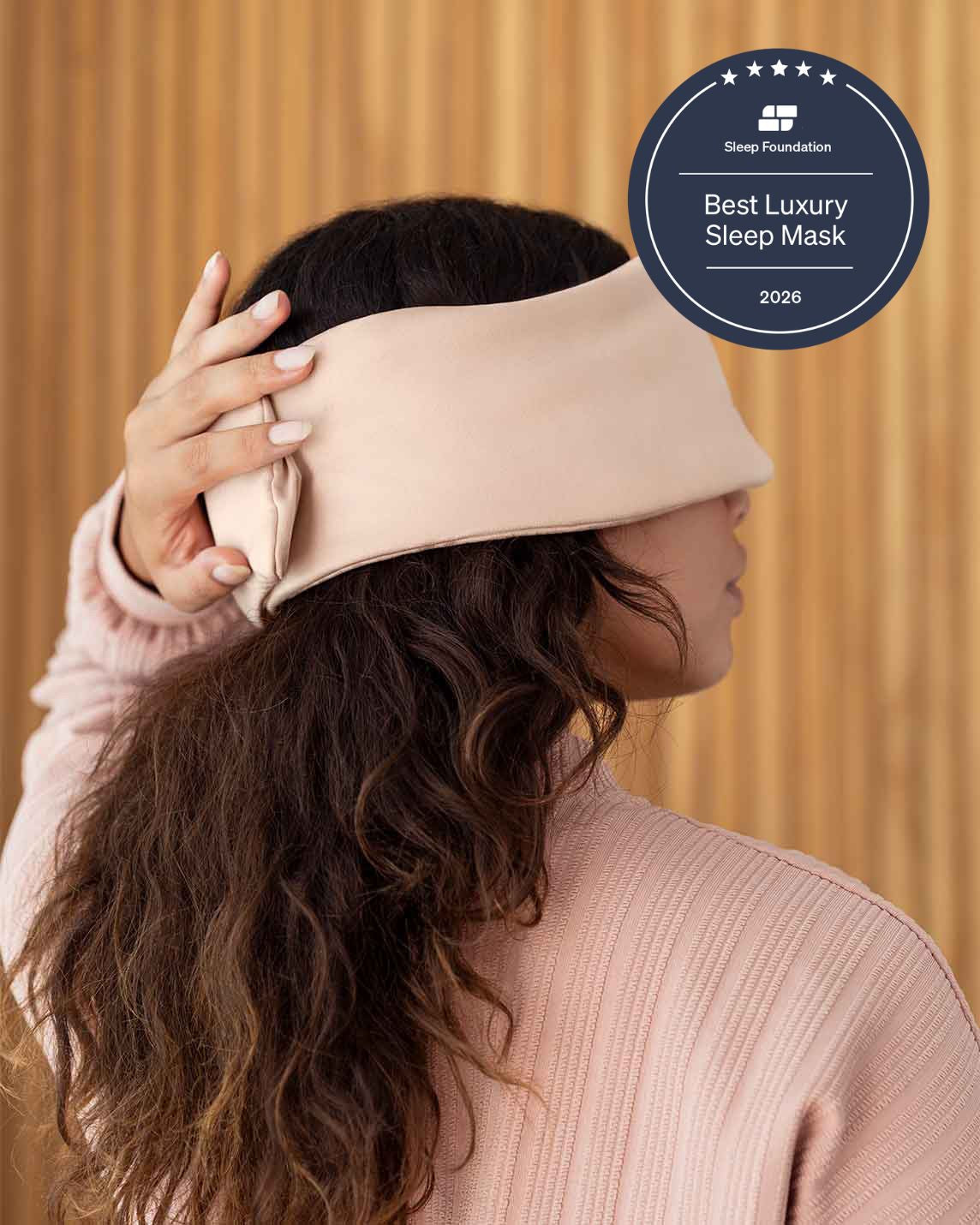 Weighted Silk Sleep Stone Mask