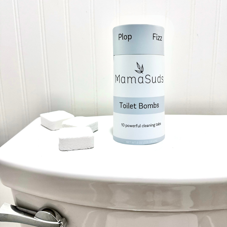 MamaSuds Toilet Bomb Cleaning Tabs | Non-toxic Toilet Cleaner