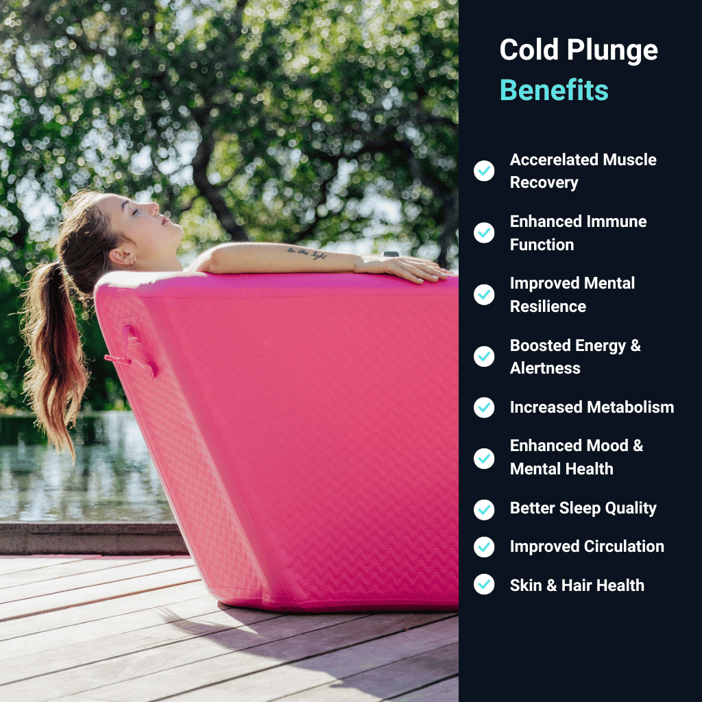 Icebound Essentials The Pink Endurance Plunge Tub
