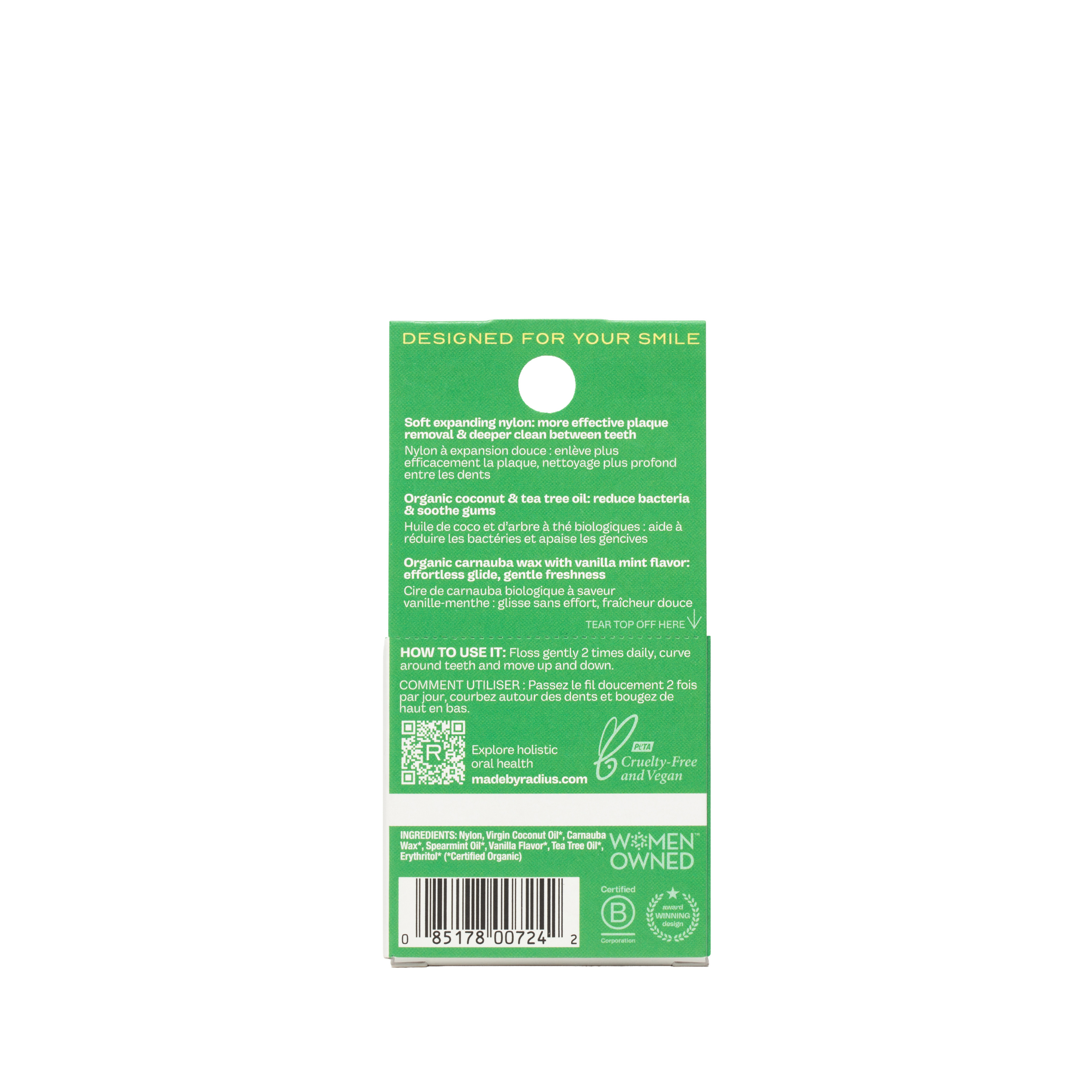 Radius Vegan Sponge Floss