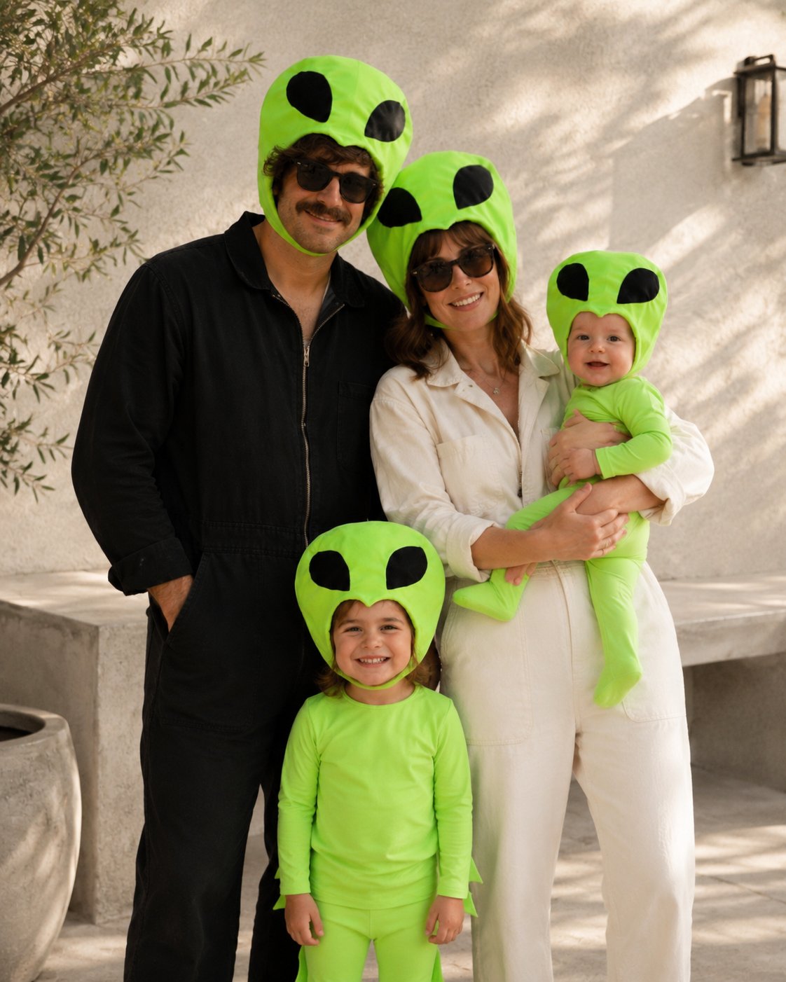 Band of the Wild Baby Cosmic Green Alien