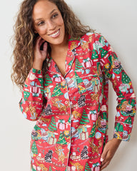 20. Cat Christmas PJ Set