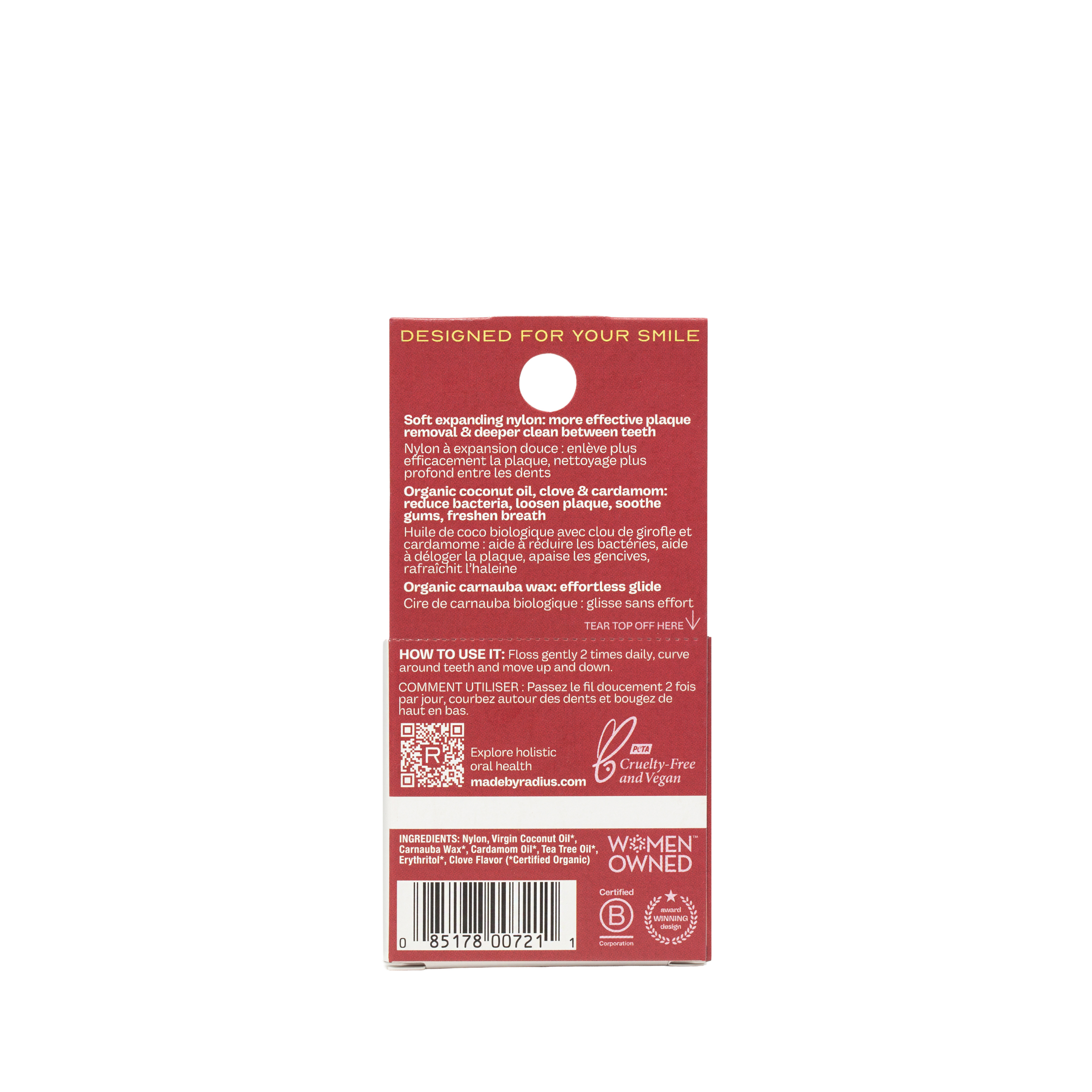Radius Vegan Sponge Floss