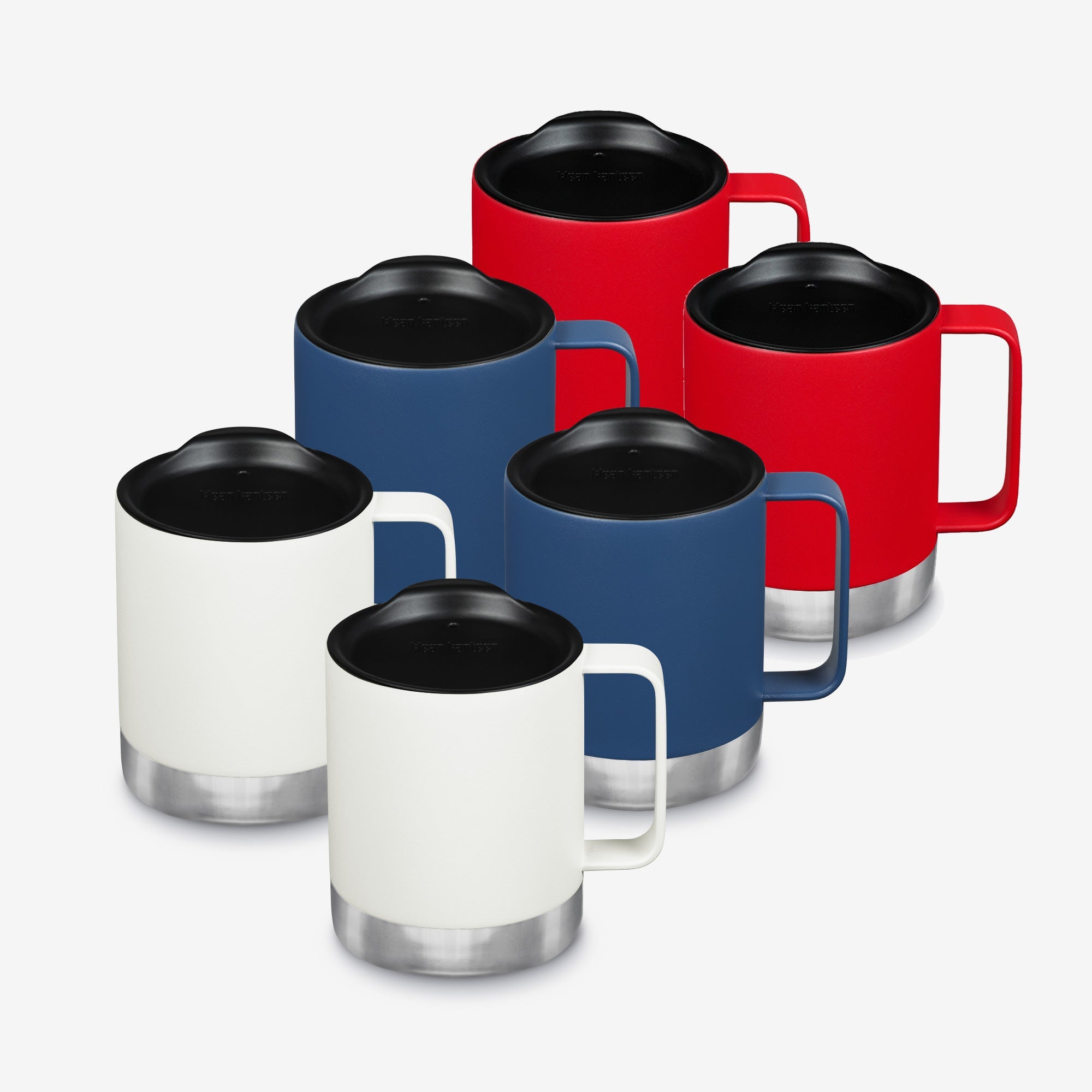 Klean Kanteen 12oz Camp Mug - Red/White/Blue Bundle