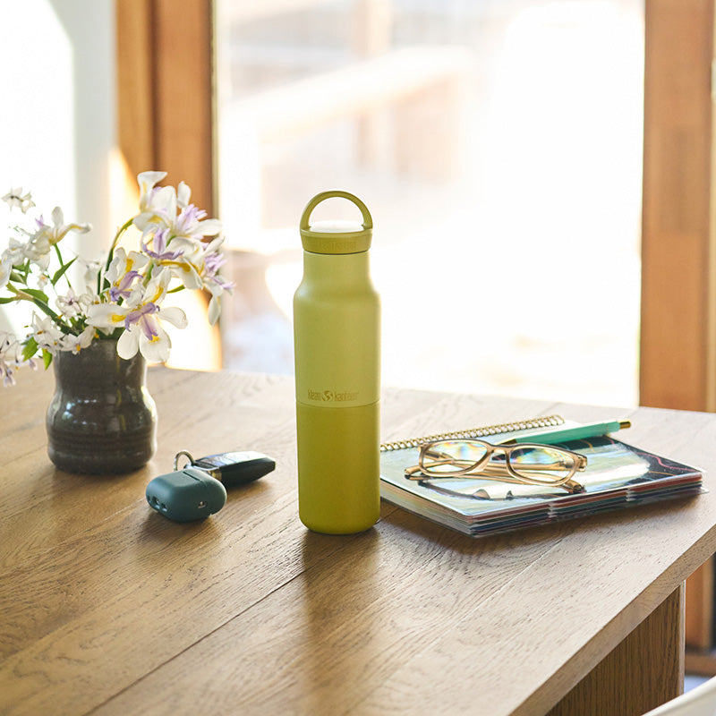 Klean Kanteen 12oz Rise Classic with Arch Loop Cap
