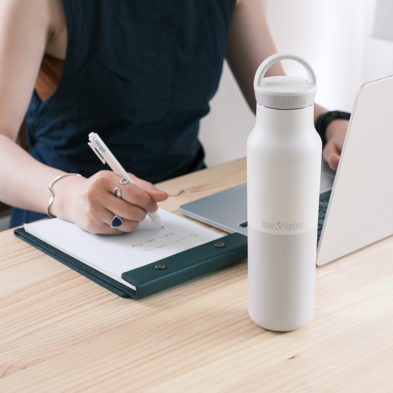 Klean Kanteen 12oz Rise Classic with Arch Loop Cap