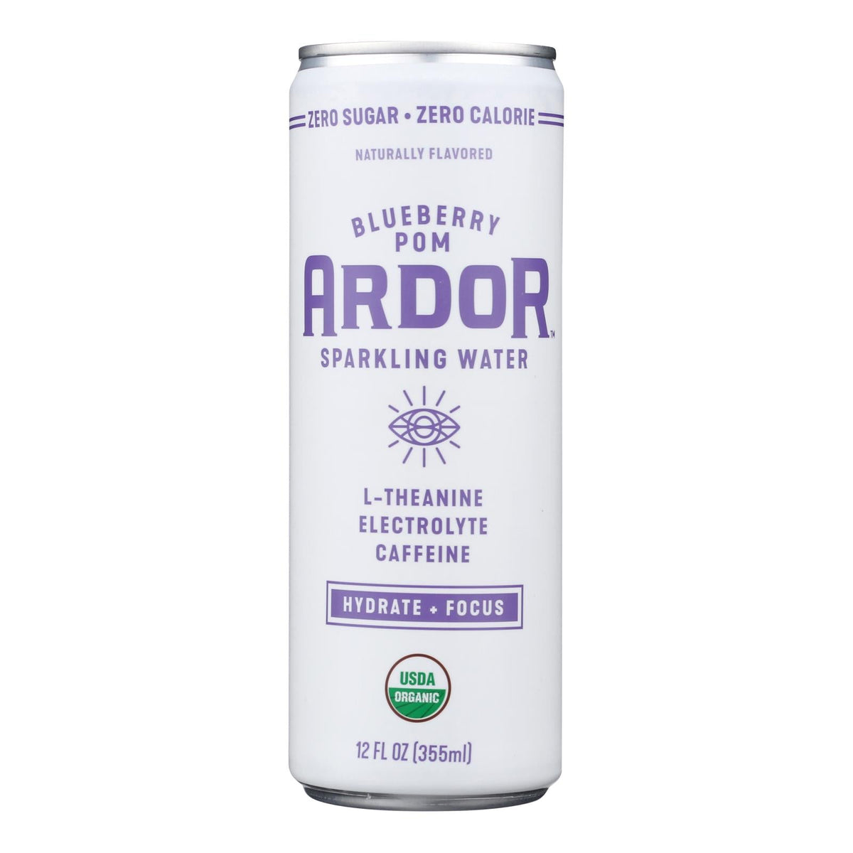 Ardor Sparkling Water - 12 Pack of 12 oz. Cans