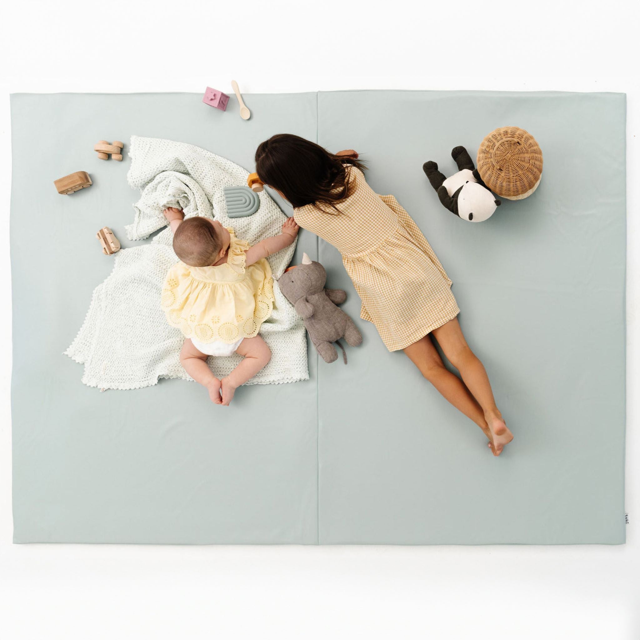 Toki Mats Sage Vegan Leather Mat - Gimme the Good Stuff
