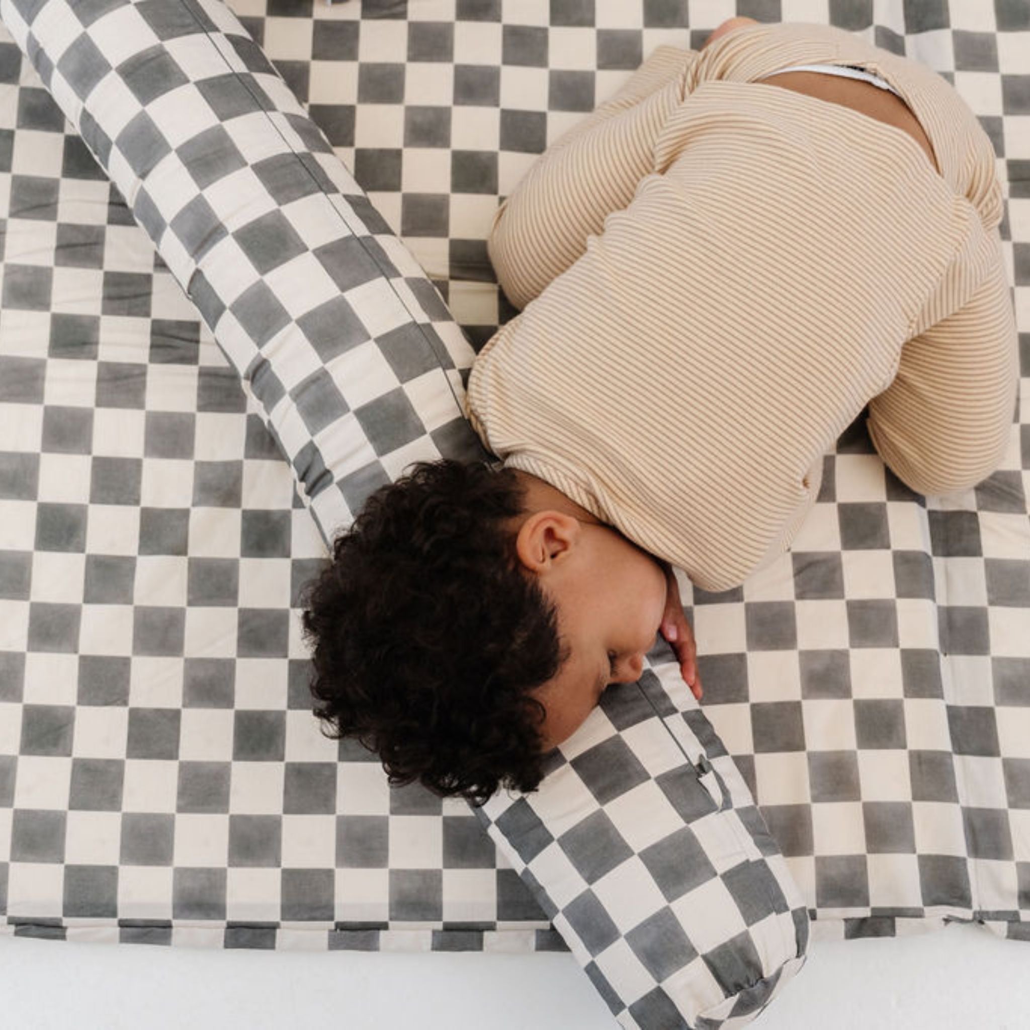 Toki Kids Checker Pepper Support Pillow