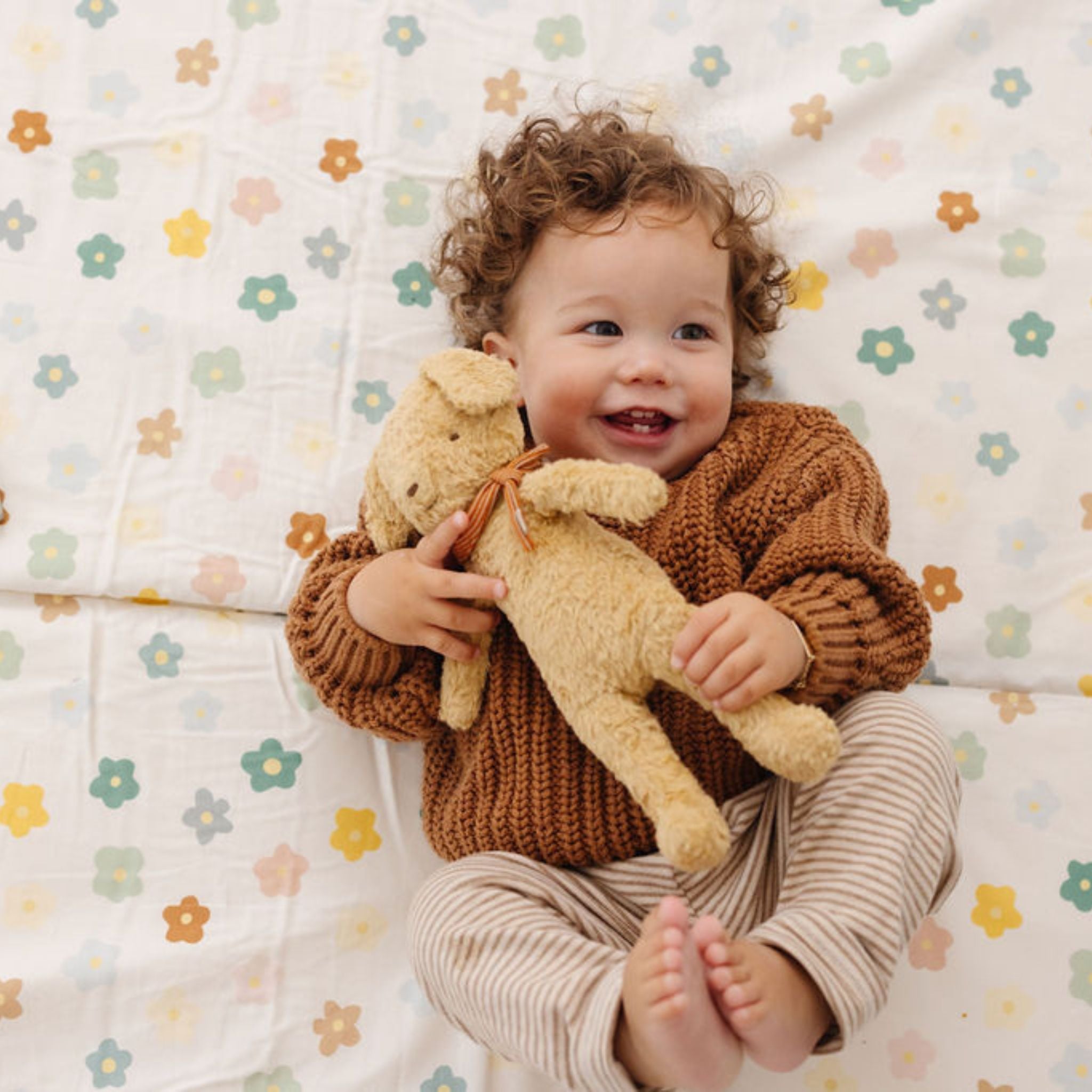 Toki Mats Playful Posies Organic Cotton Mat