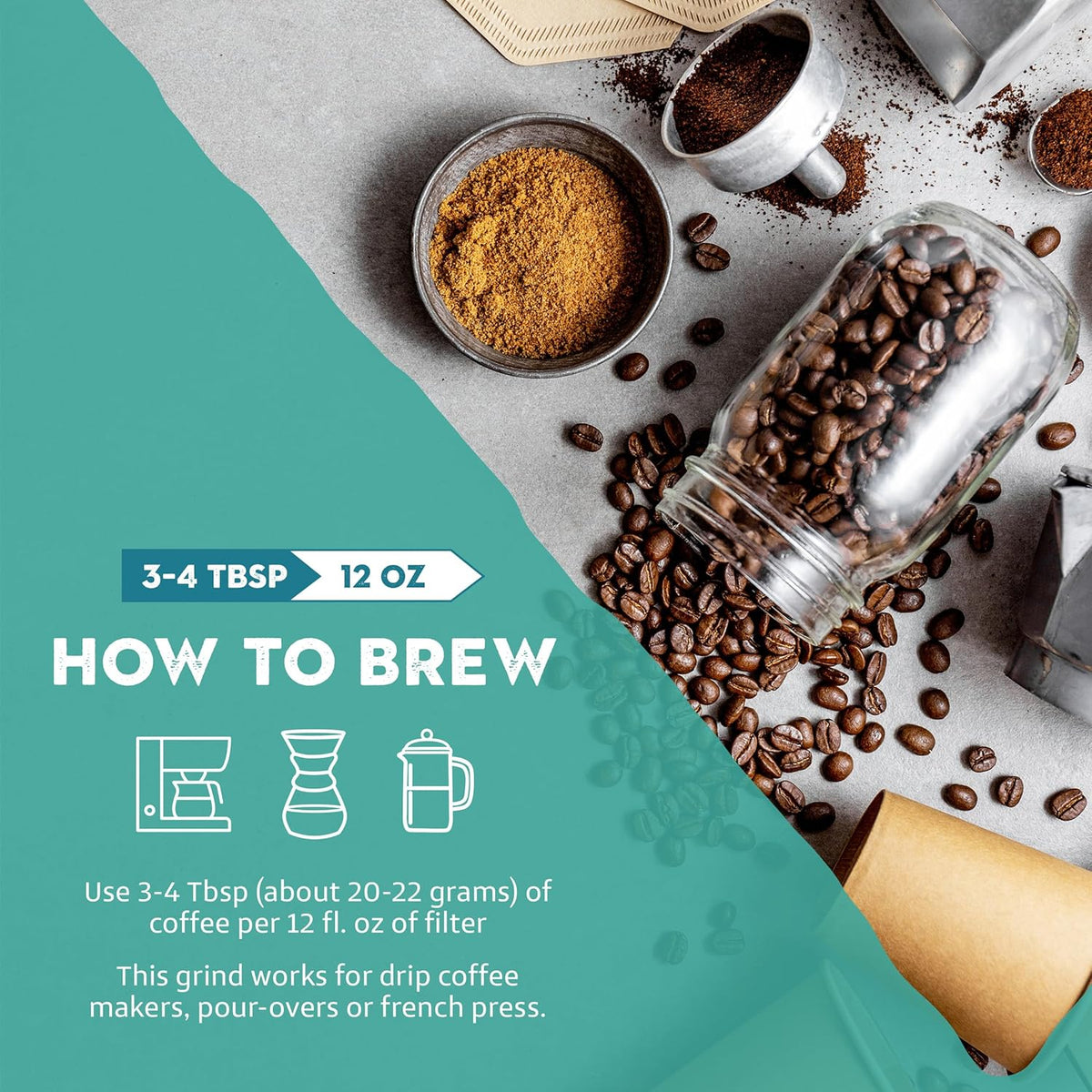 Turkey Tail and Cordyceps mushroom coffee — product image 5