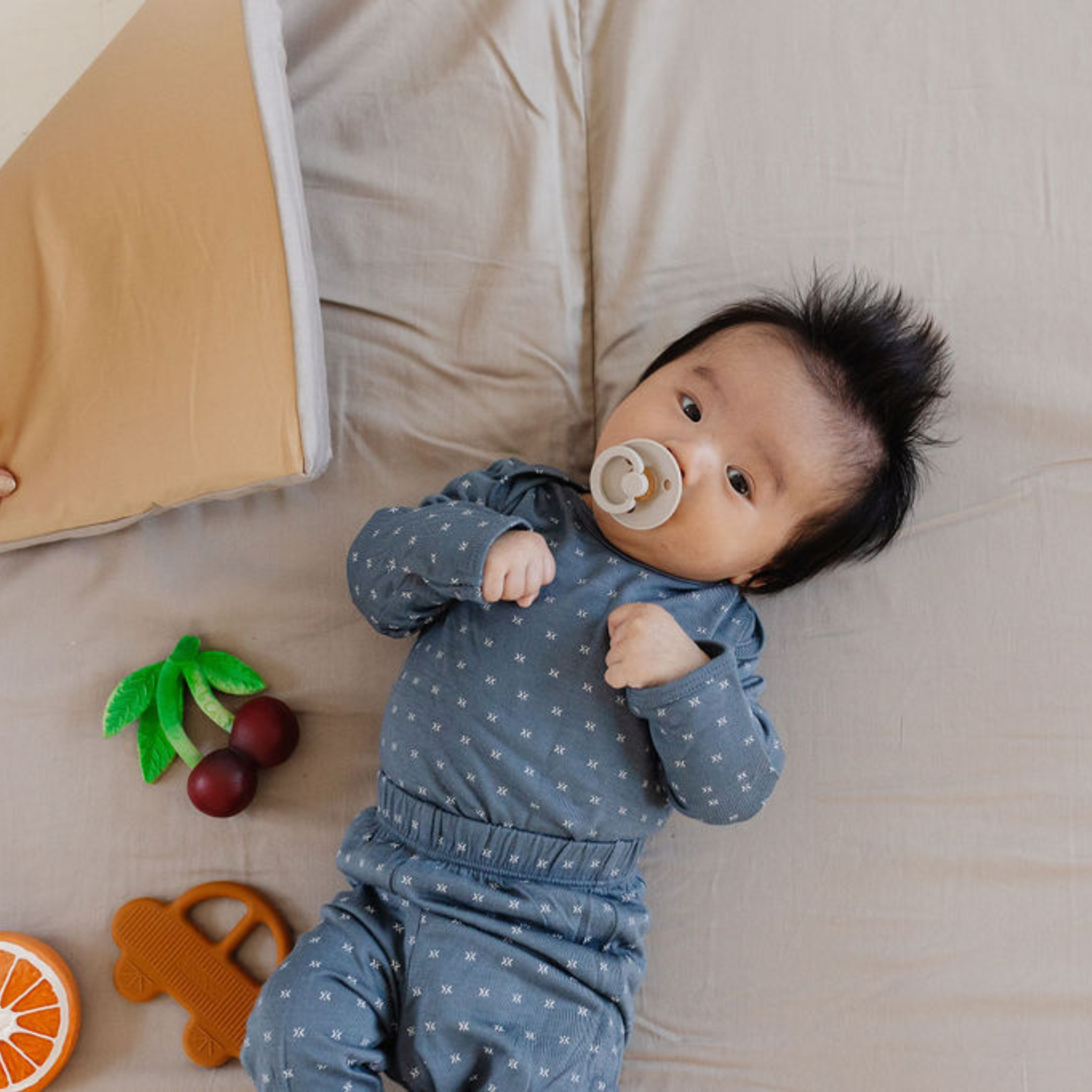 Toki Mats Cloud + Sandcastle Organic Cotton Mat