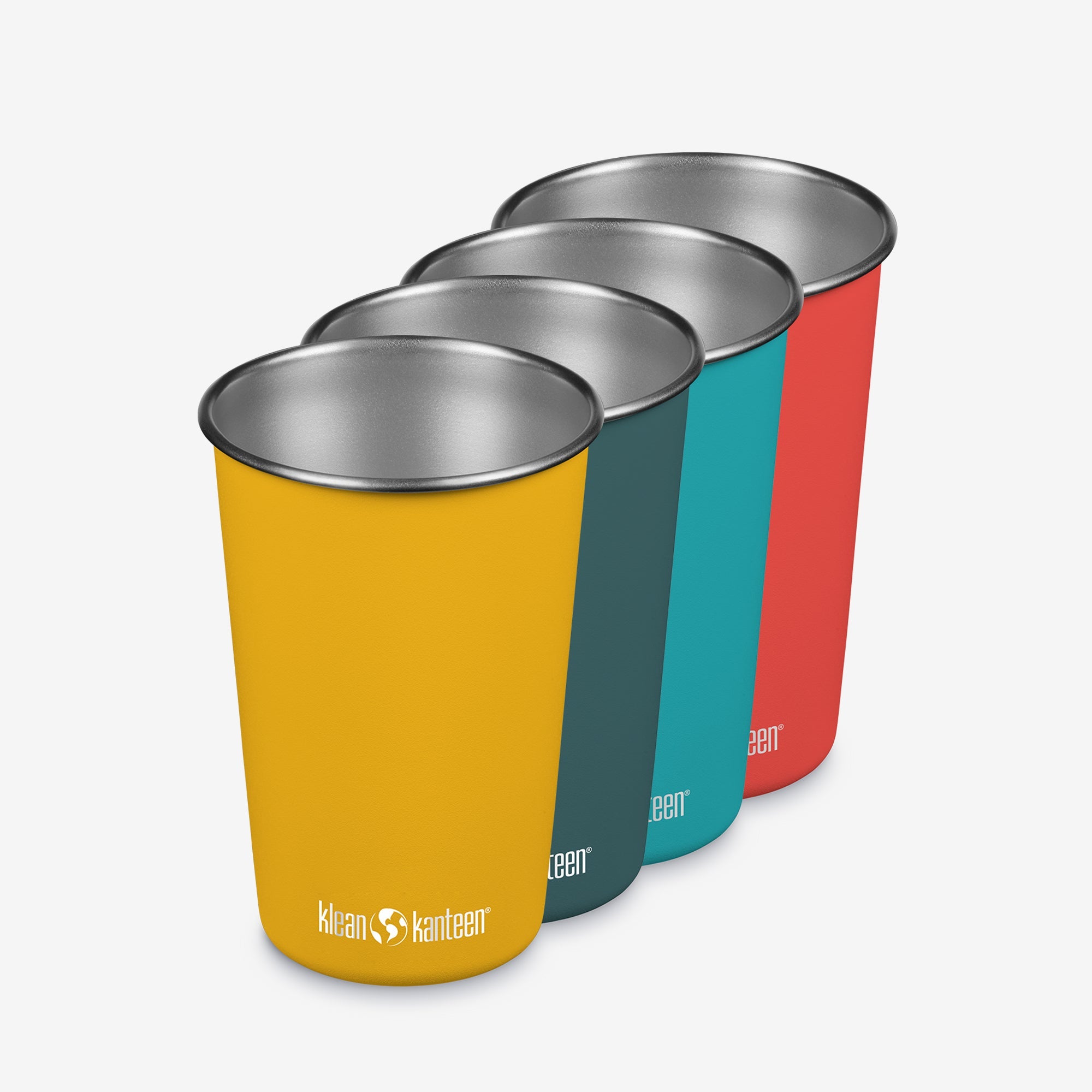 Klean Kanteen 16 oz Pint Cup - 4 Pack