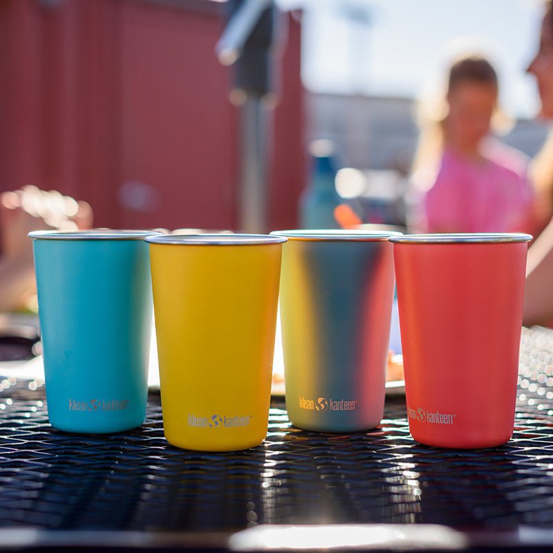 Klean Kanteen 16 oz Pint Cup - 4 Pack