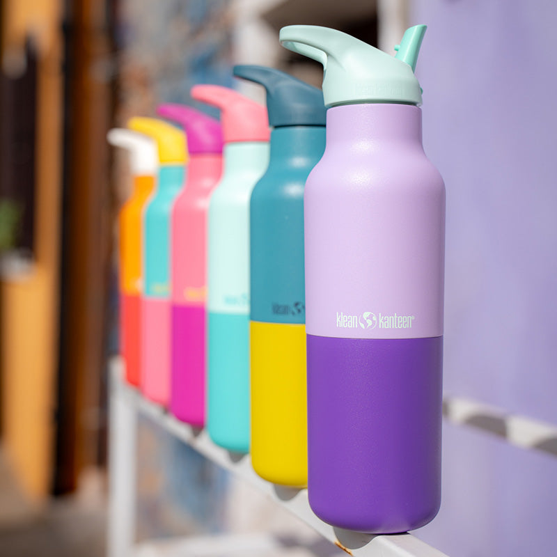 Klean Kanteen 16oz Rise Classic with Flip Seal Sport Cap