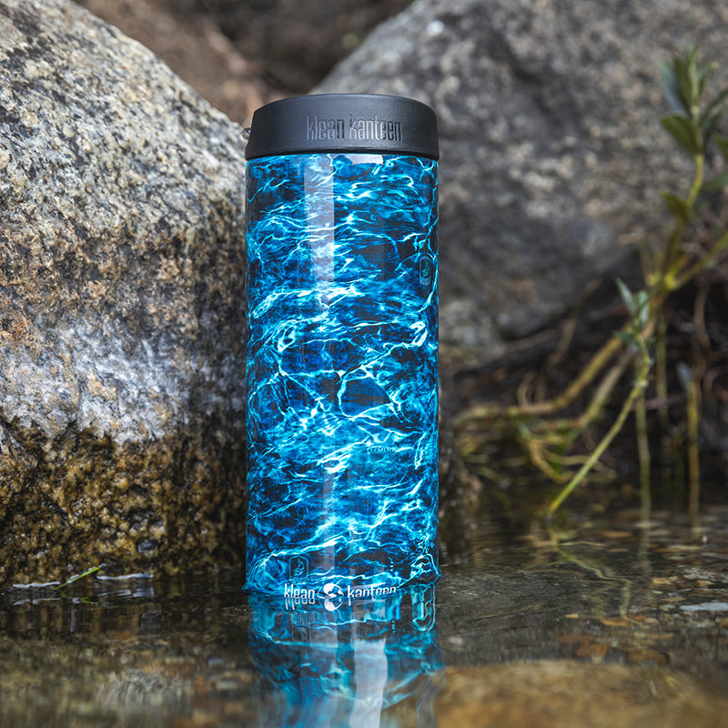 Klean Kanteen 16oz TKWide with Café Cap - Mossy Oak