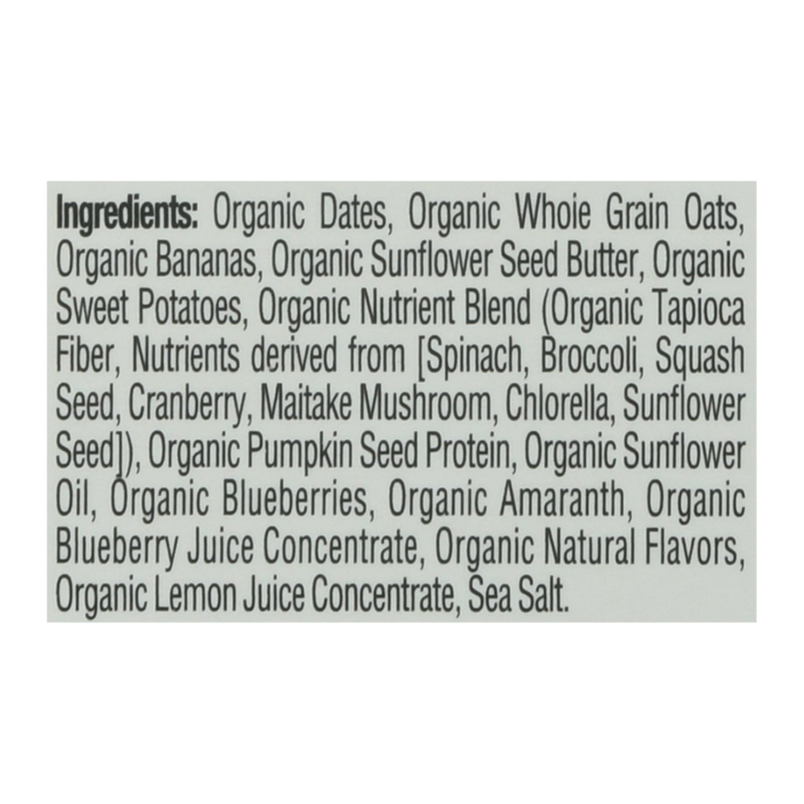 Cerebelly Smart Bar - Delicious Blueberry Purees - Case of 6 (4.2 oz each)