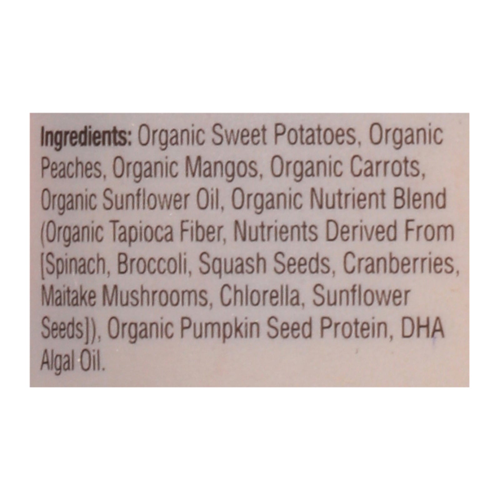 Cerebelly Sweet Pot Peach Mango Puree 4 Oz Pouch - Case of 6