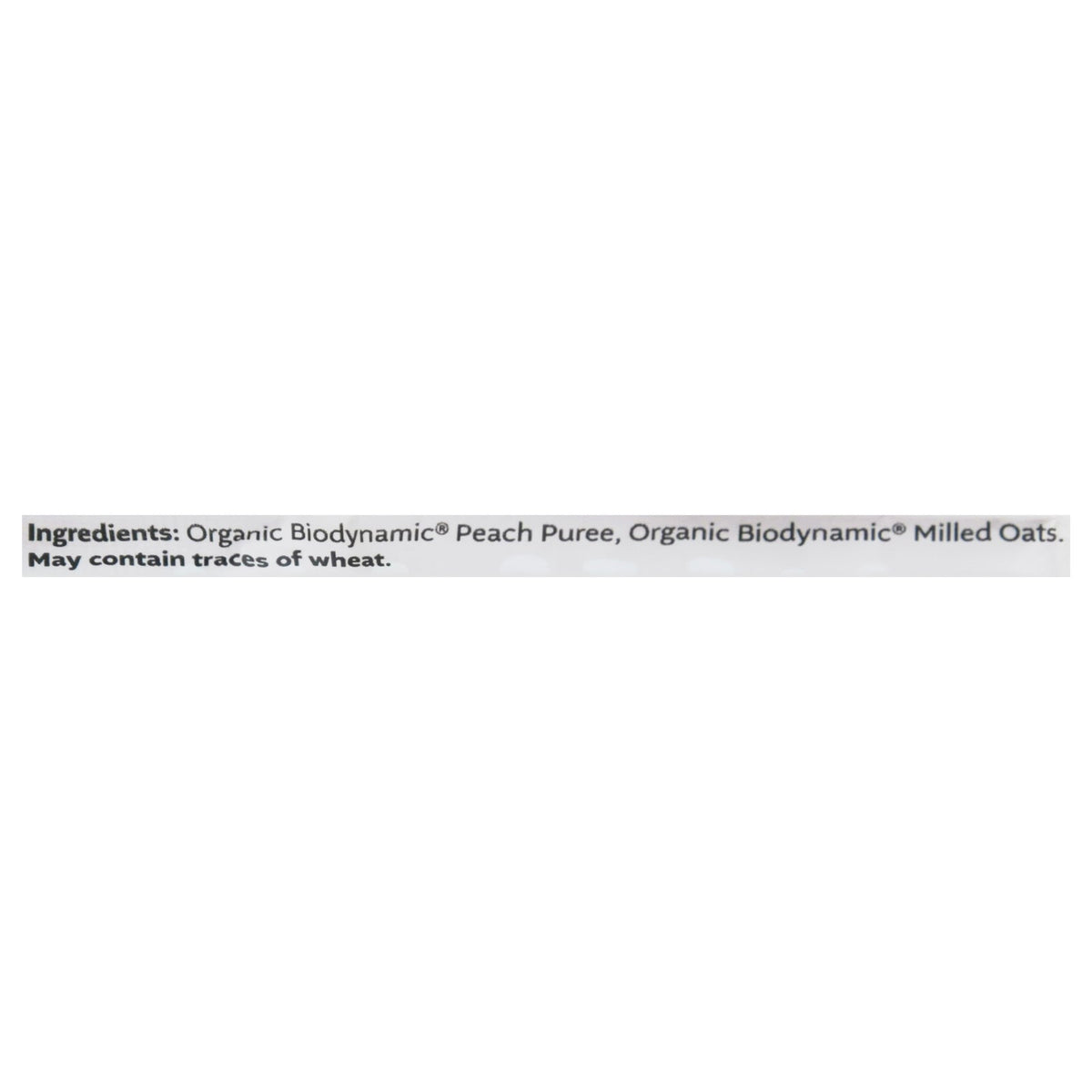 White Leaf Provisions Peach & Oat 90 Grm, Pack of 6