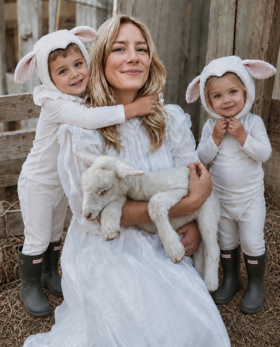 Band of the Wild White Sheep Costume