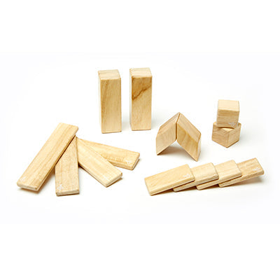 Tegu 14-Piece Set Magnetic Wooden Blocks Tegu Classics Gimme the