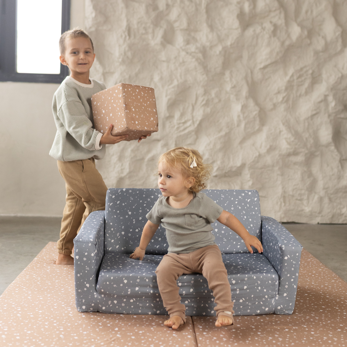 Toki Kids Terrazzo Clay Play Cube