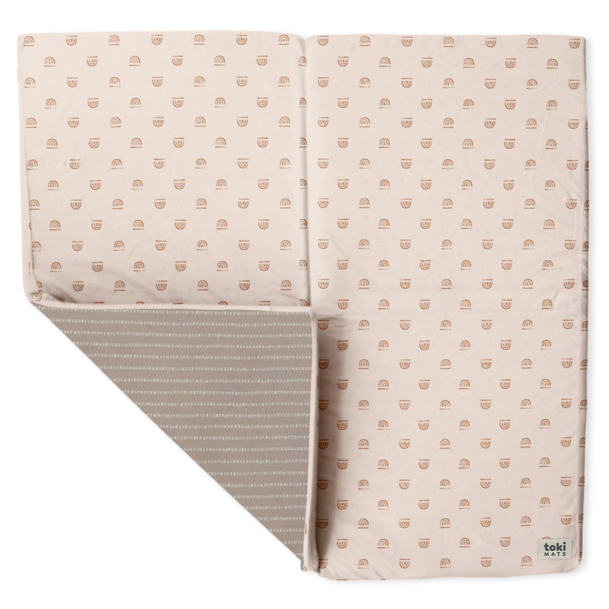 Toki Mats Rainbow Peach Organic Cotton Mat