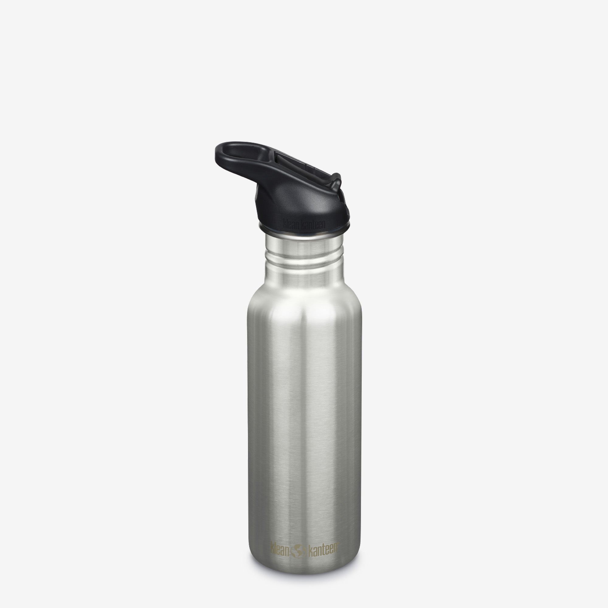 18 oz Classic Water Bottle with Flip Seal Sport Cap and Straw