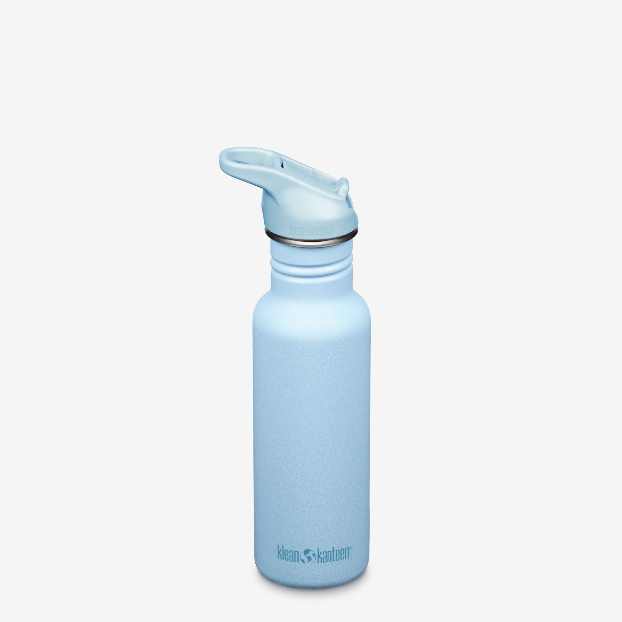 Klean Kanteen 18oz Classic with Flip Seal Sport Cap, Baltic
