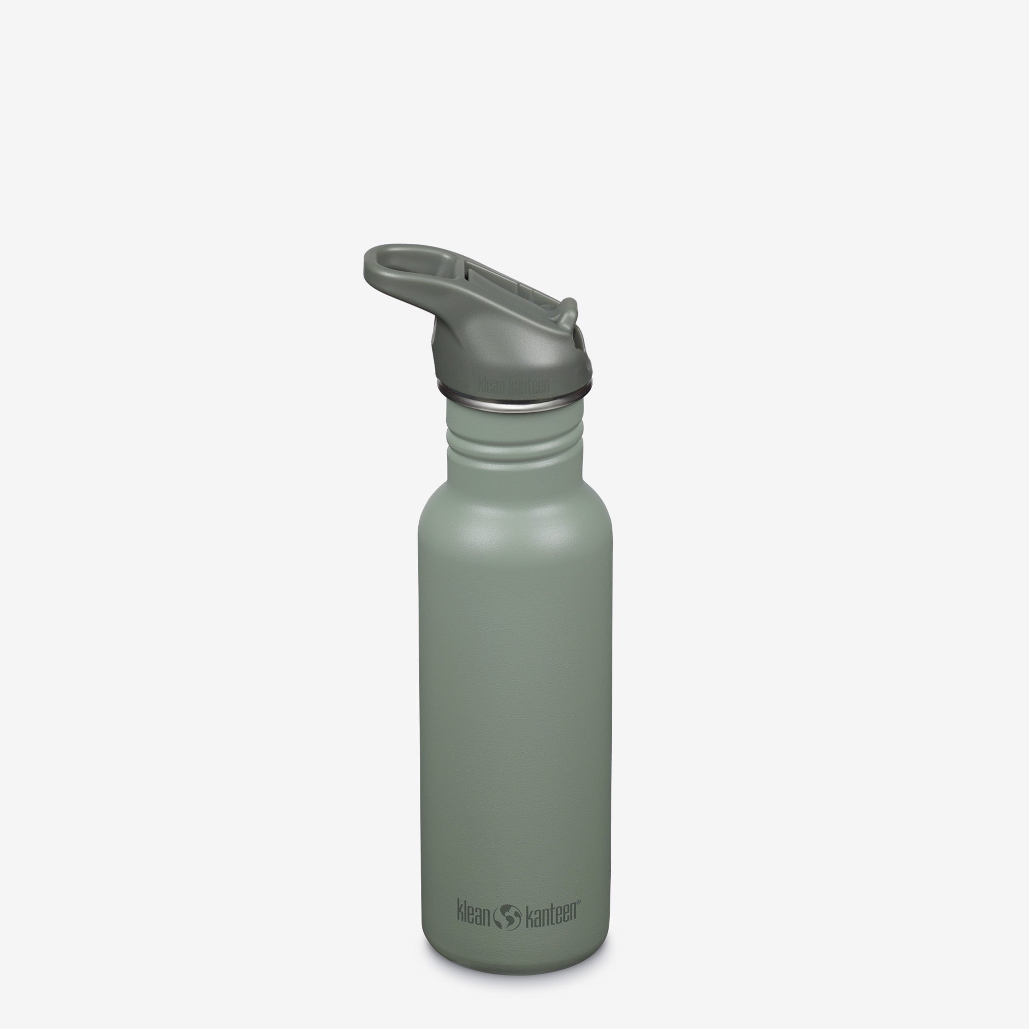 Klean Kanteen 18oz Classic with Flip Seal Sport Cap, Baltic