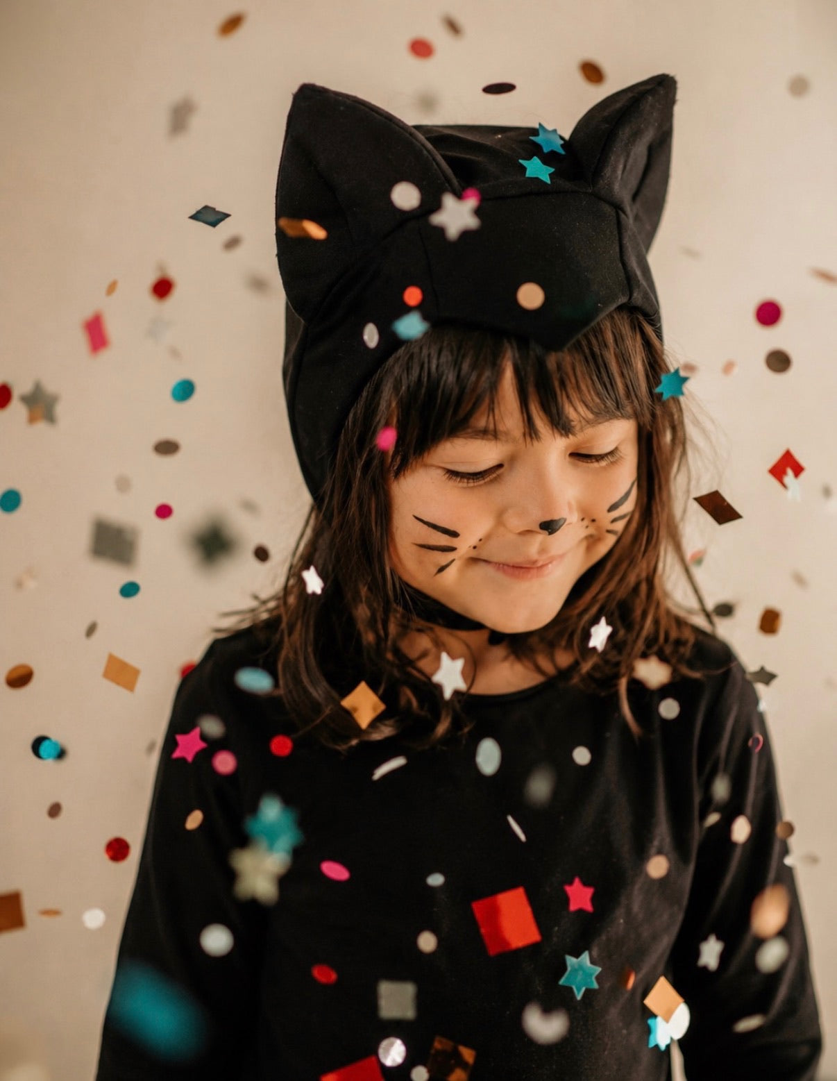 Band of the Wild Black Cat Hat