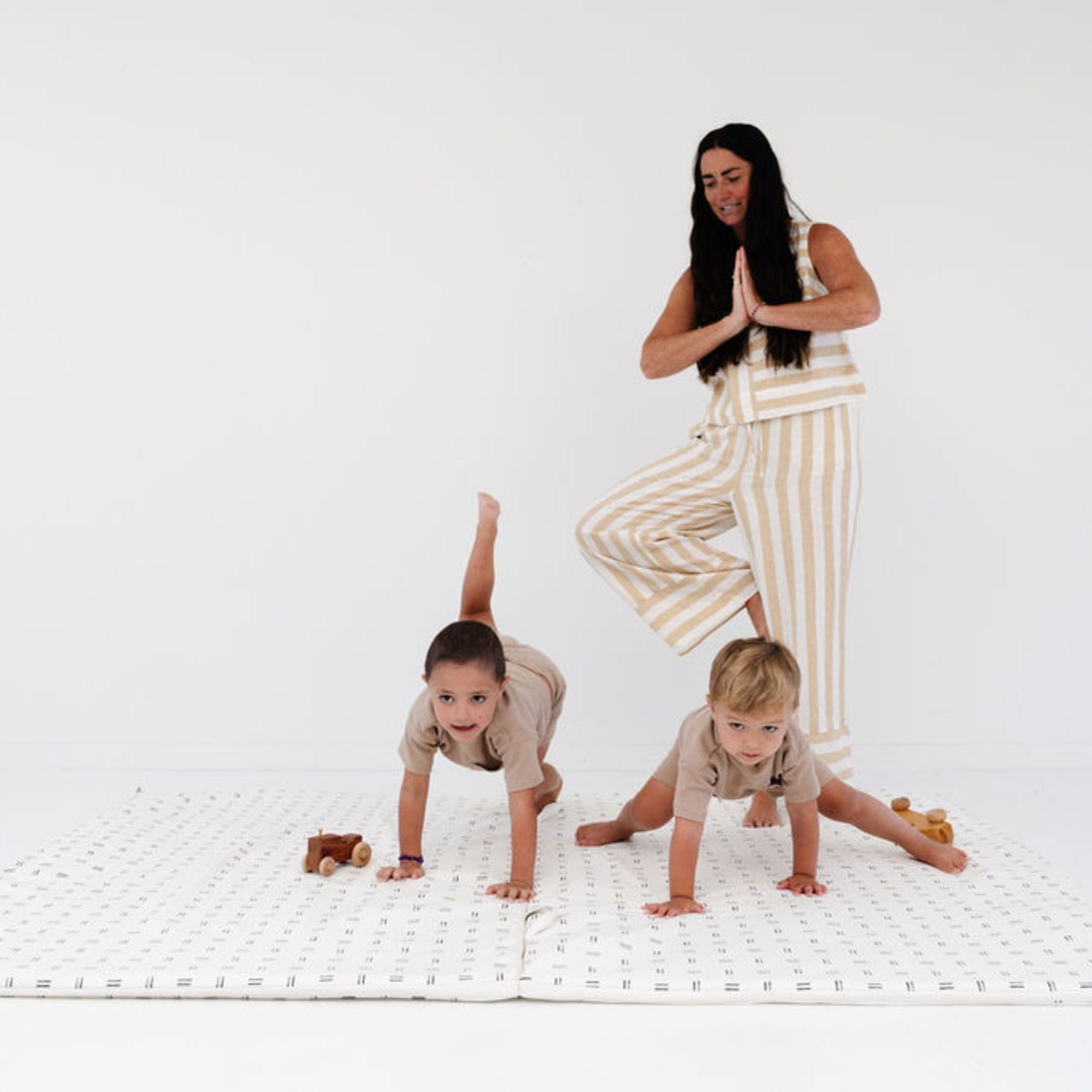 Toki Mats Mudcloth Vegan Leather Mat