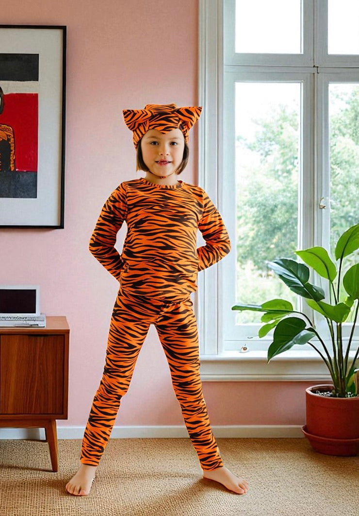 Band of the Wild Tiger Pajama Costume