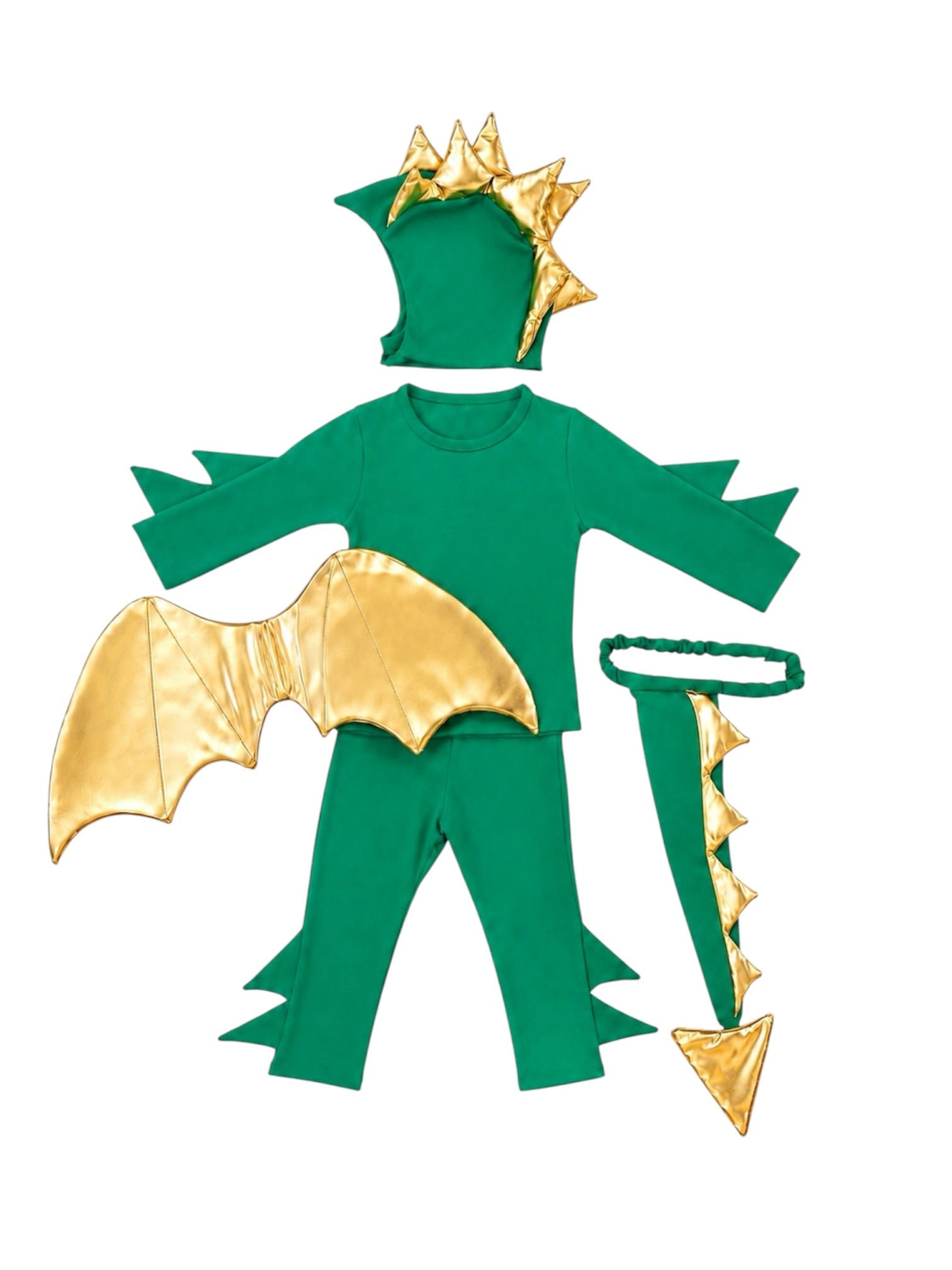 Band of the Wild Baby Green Dragon Costume